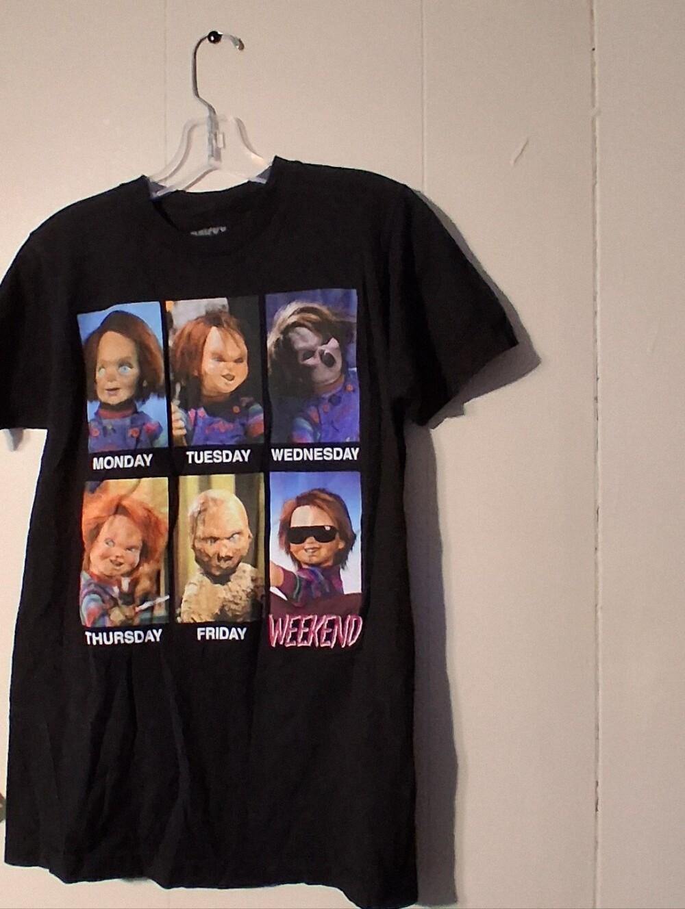 CHUCKY Graphic Horror Character Weekday T-Shirt